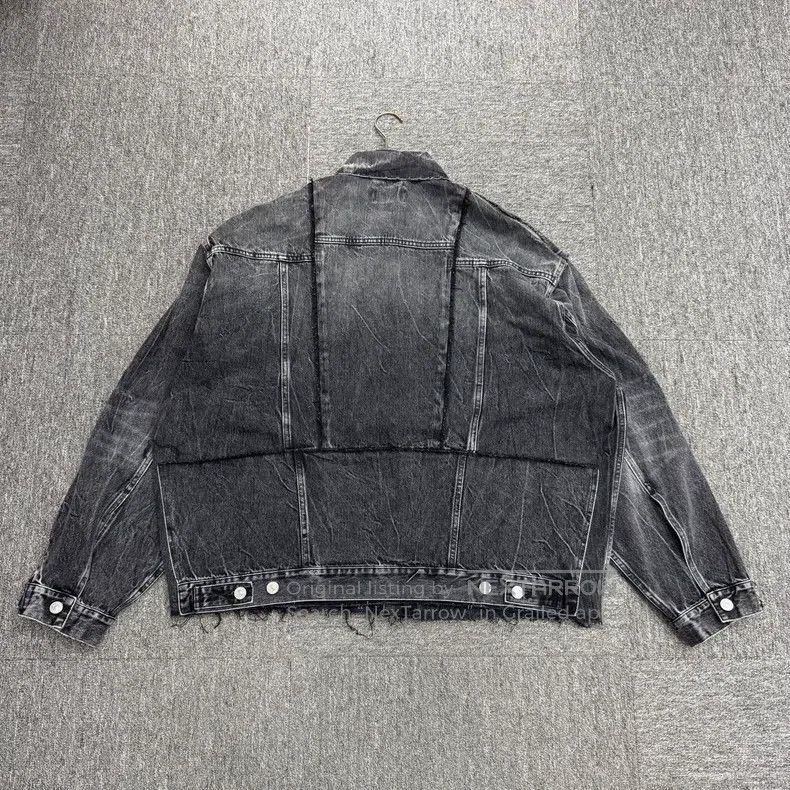 Balenciaga Balenciaga Cut double-layer denim jacket Size US M / EU 48-50 / 2 - 5 Thumbnail