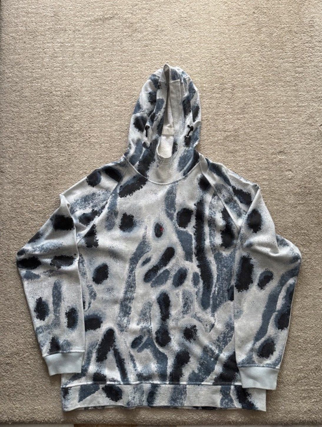 Stone Island Stone Island Marina Reef Camo Popover Hoodie - Aqua Size US XL / EU 56 / 4 - 2 Thumbnail