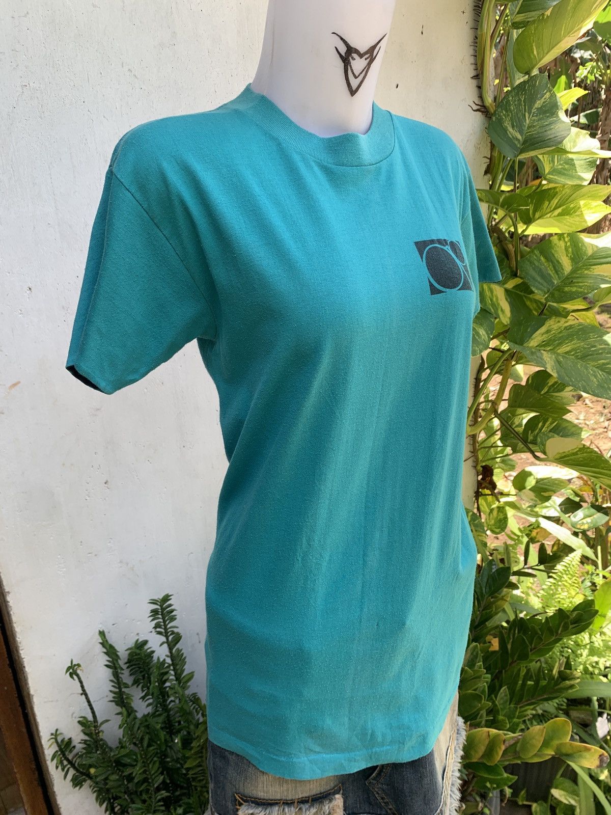 Ocean Pacific 1988 Ocean Pacific Vintage Teal Surf Graphic Tee Size L / US 10 / IT 46 - 3 Thumbnail