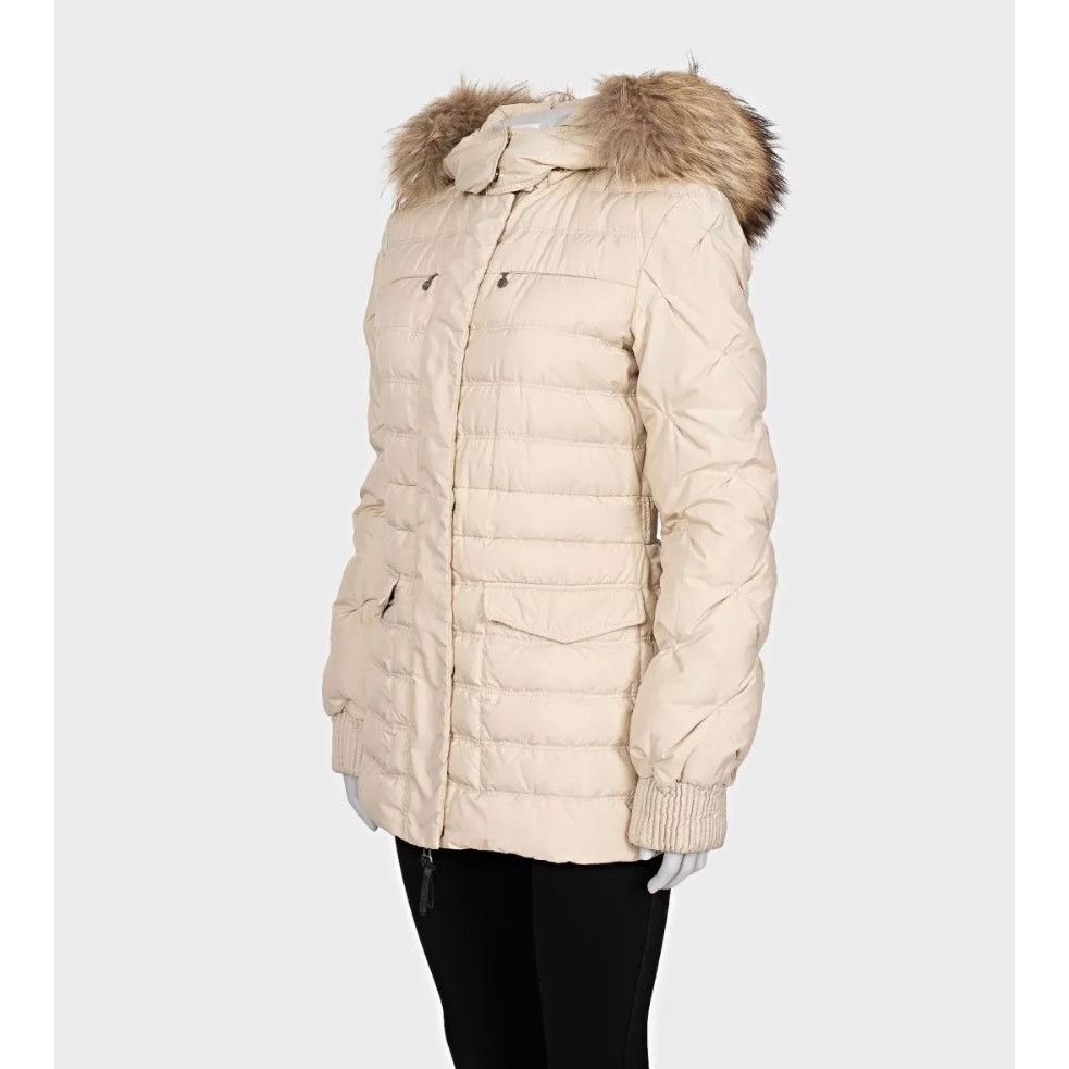Just Cavalli Just Cavalli White Down Coat with Raccoon Fur - Size 42/M Size M / US 6-8 / IT 42-44 - 2 Thumbnail