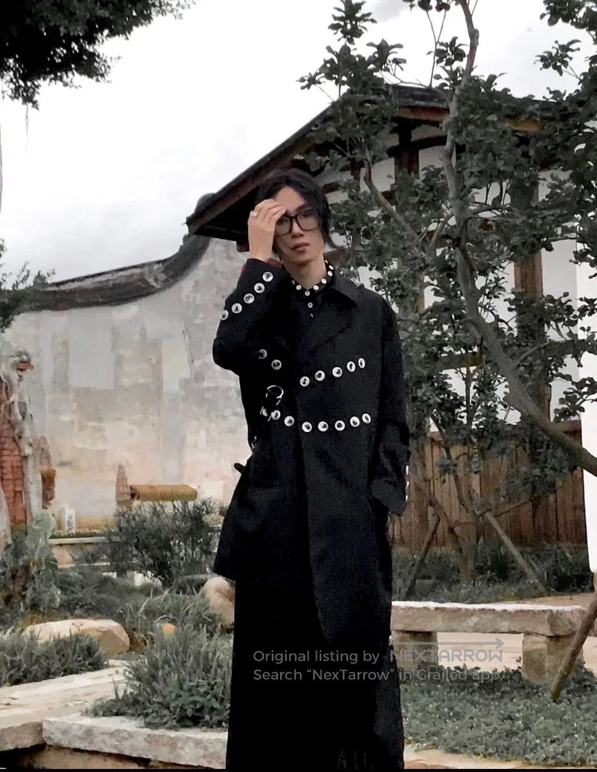 Yohji Yamamoto Yohji Yamamoto Asymmetrical Coat for Men. Size US M / EU 48-50 / 2 - 8 Thumbnail