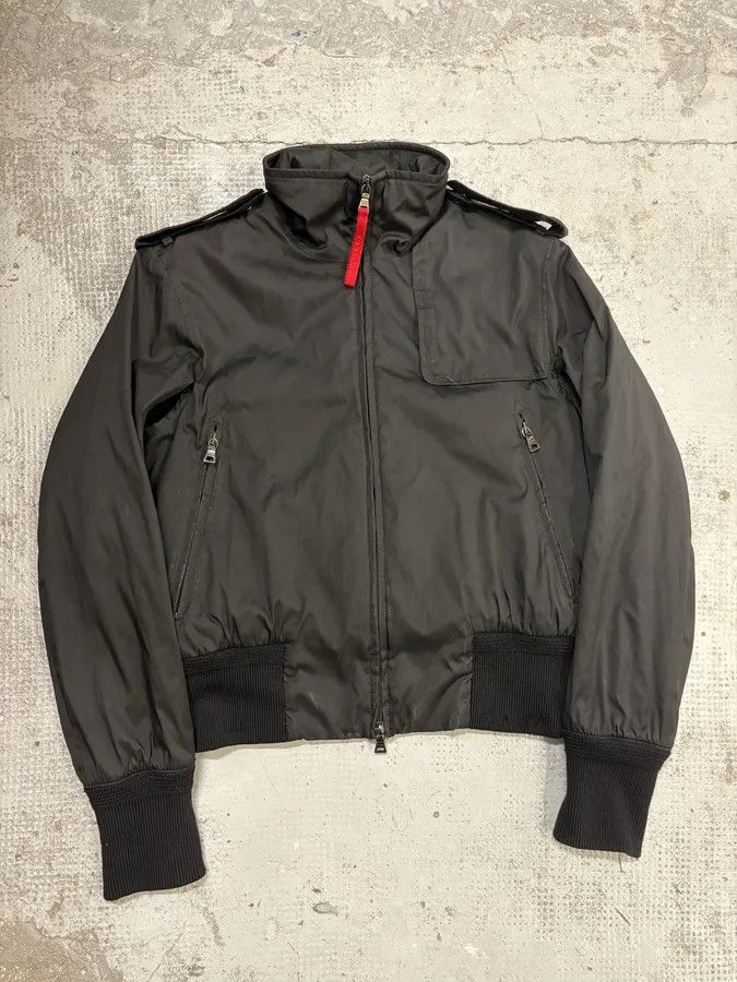 Prada 2000s Prada Black Classy Nylon Jacket Size US XS / EU 42 / 0 - 1 Thumbnail