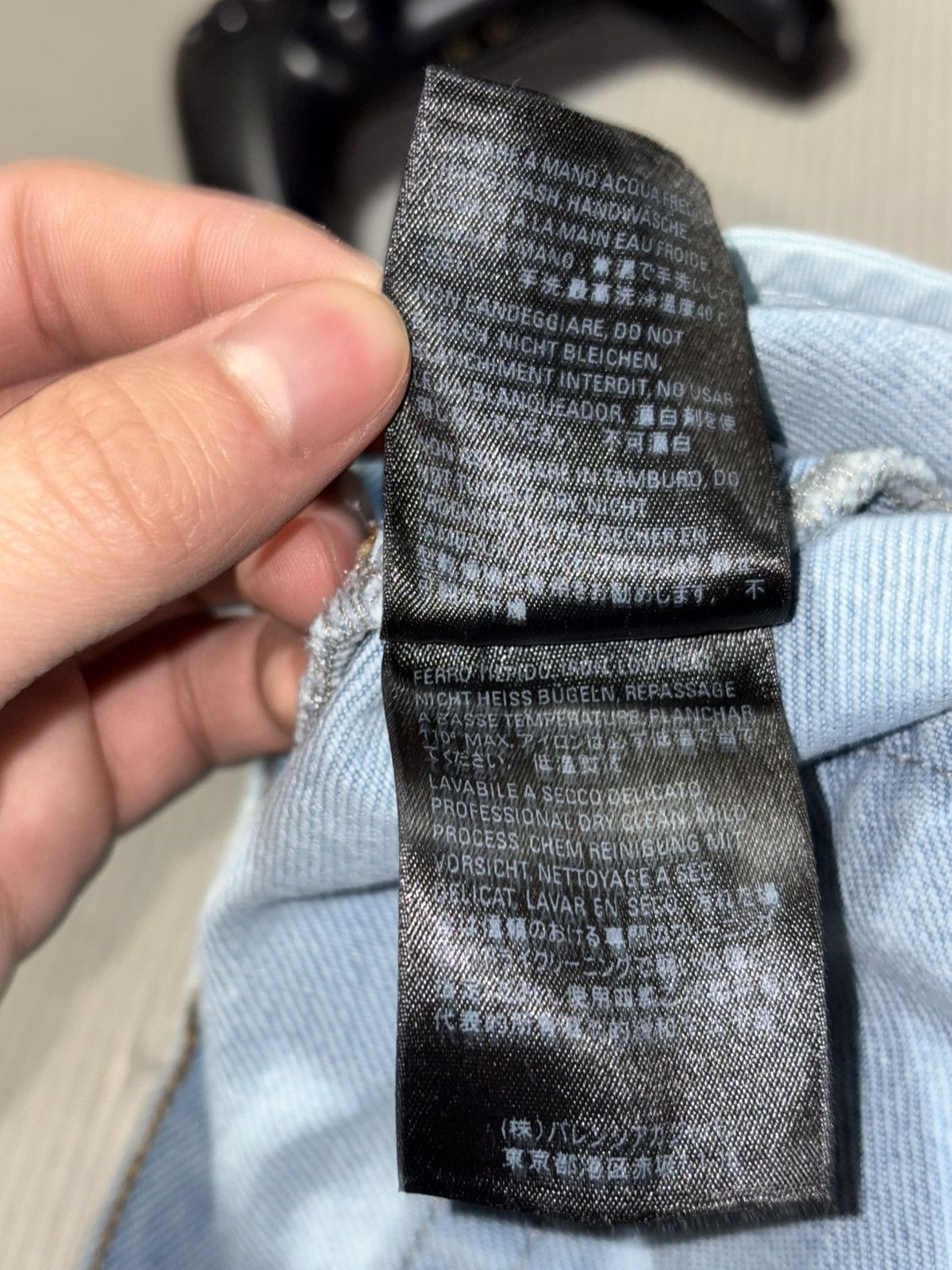 Balenciaga Balenciaga Demna Flare Bootcut Jeans Washed Denim distressed Size US 30 / EU 46 - 10 Thumbnail