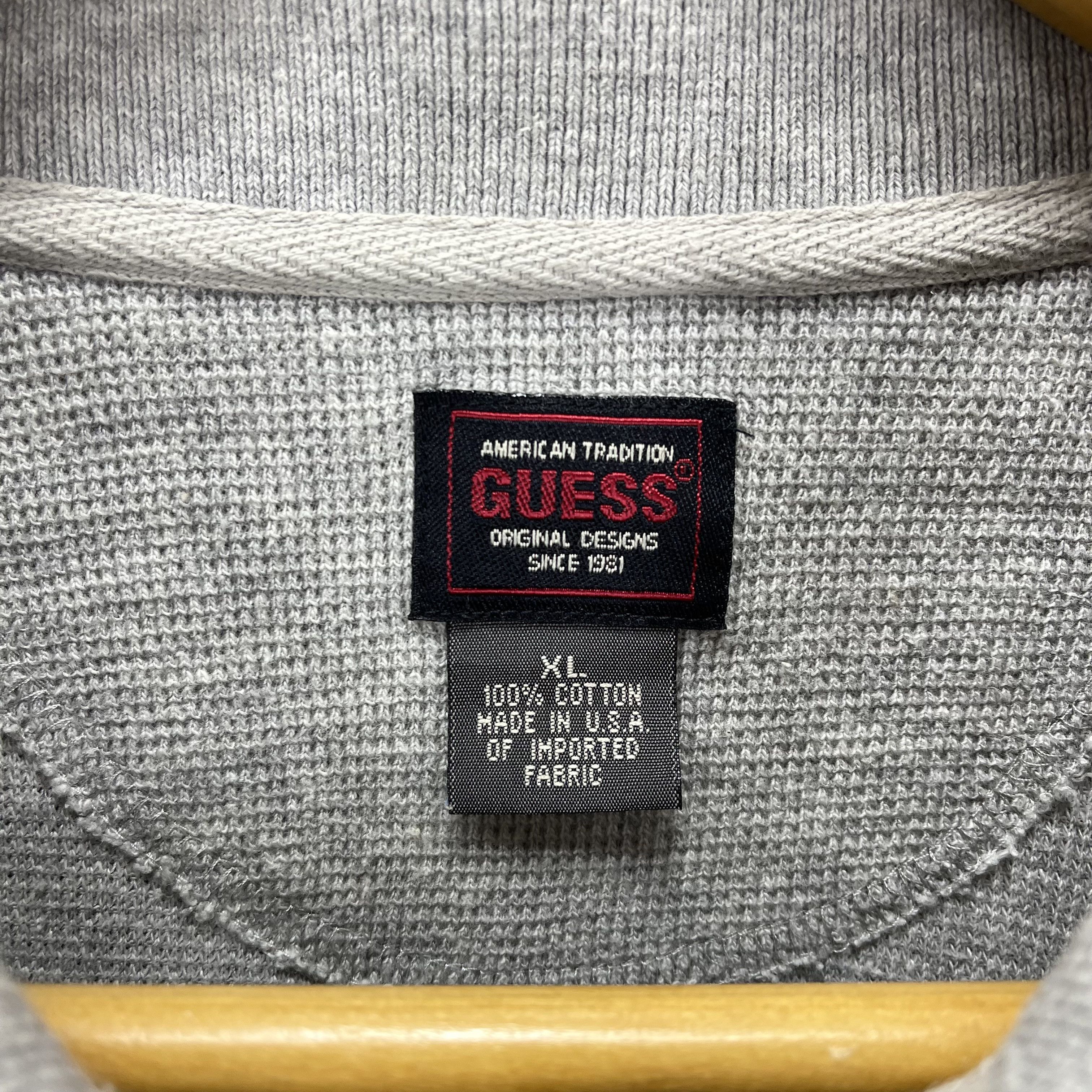 Guess 90s Vintage GUESS Long Sleeve Polo T Shirt #1194/AP Size US XL / EU 56 / 4 - 5 Thumbnail