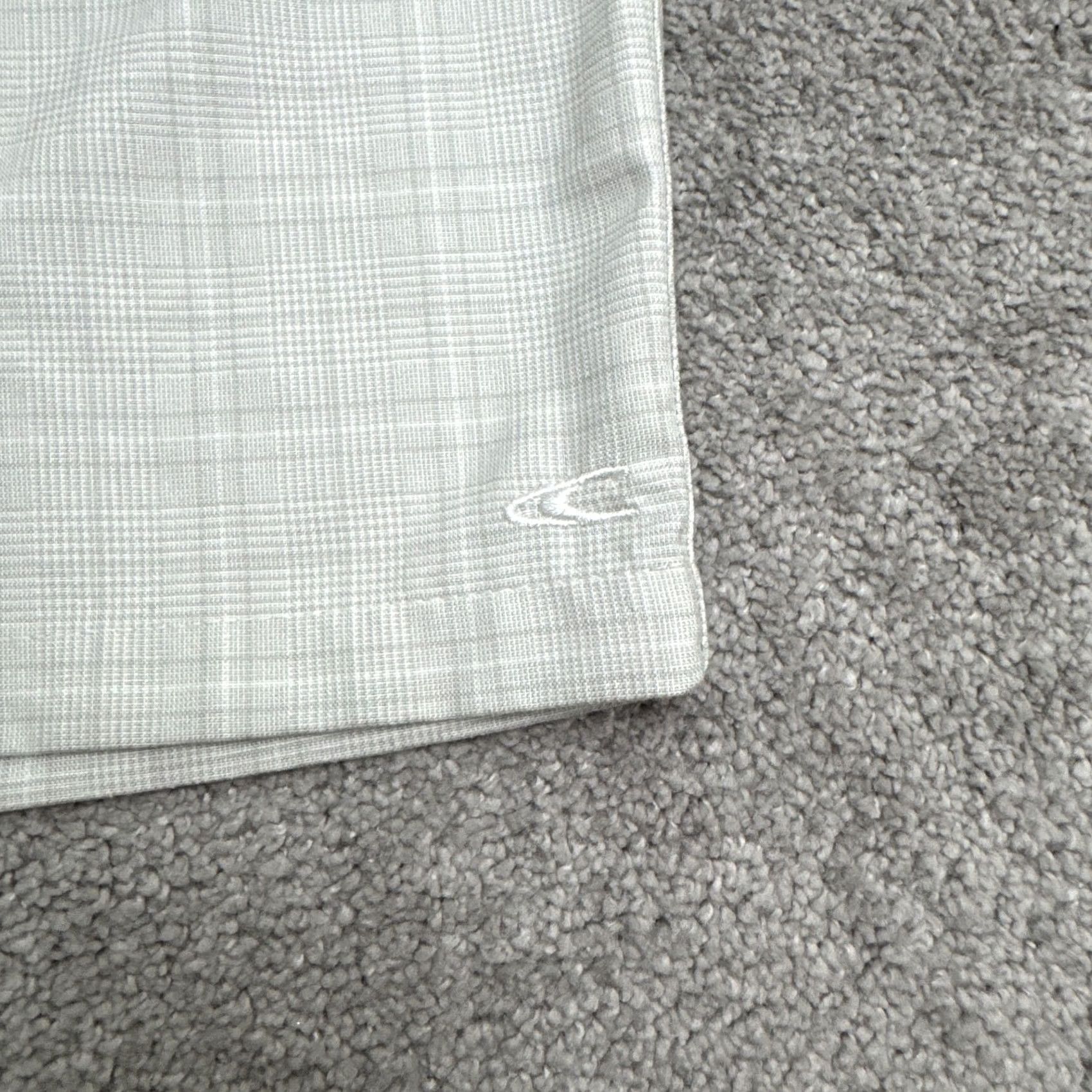 O'Neill O'neill Hybrid Chino Shorts Mens 31 Gray White Plaid Delta Relaxed Fit Preppy Size US 31 - 5 Thumbnail