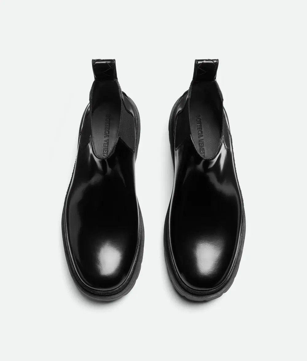 Bottega Veneta o1orln1025 Highway Chelsea Ankle Boots in Black Size US 10 / EU 43 - 4 Thumbnail