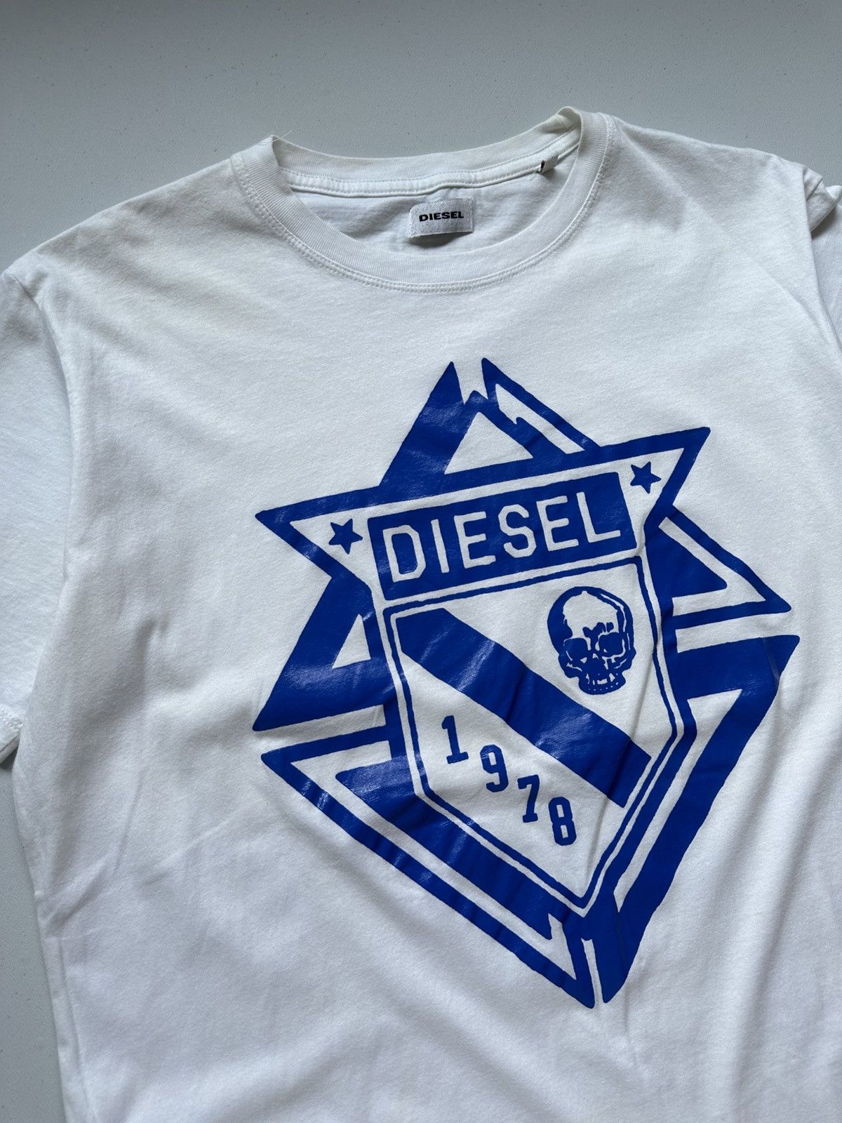 Diesel Diesel Box Logo Skull Tee Size US XL / EU 56 / 4 - 4 Thumbnail