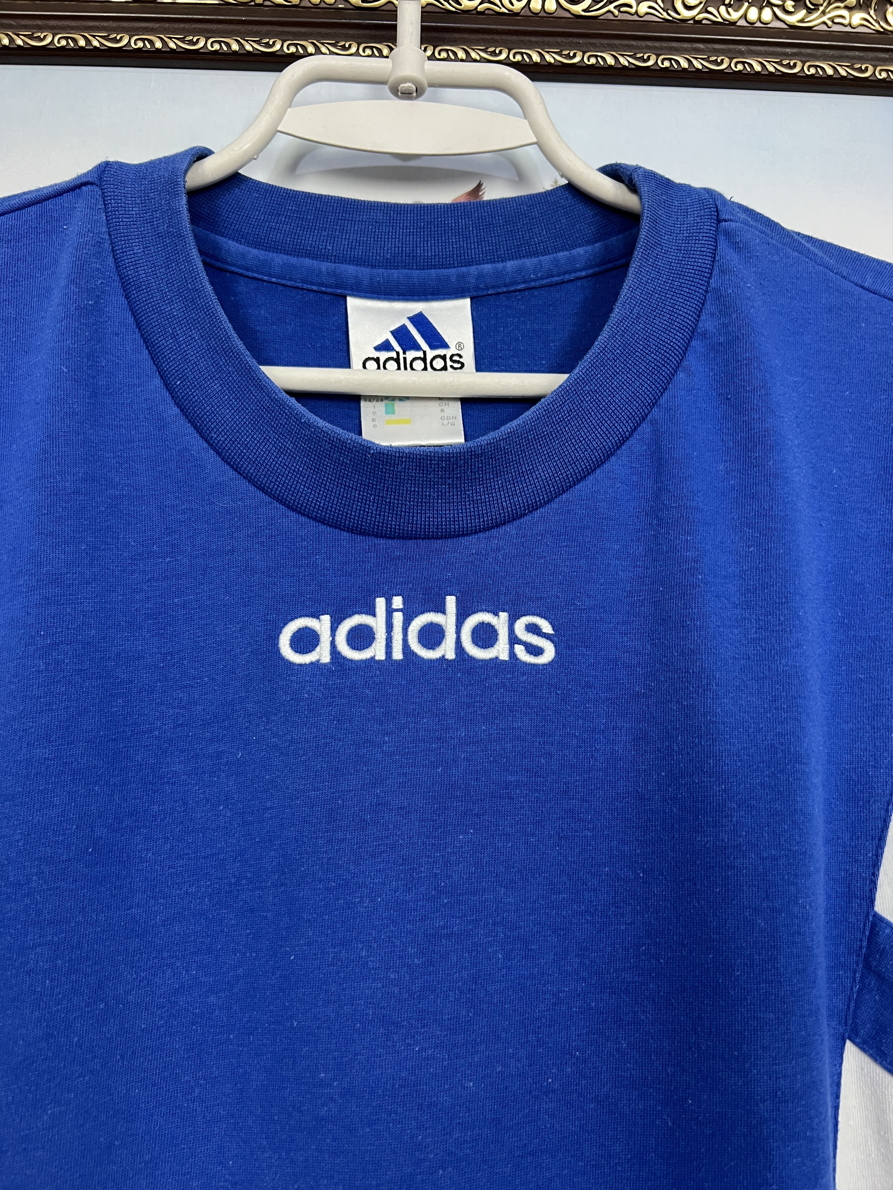 Adidas Vintage 90's Adidas FC Schalke 04 Football Shirt Adidas Size US L / EU 52-54 / 3 - 3 Thumbnail