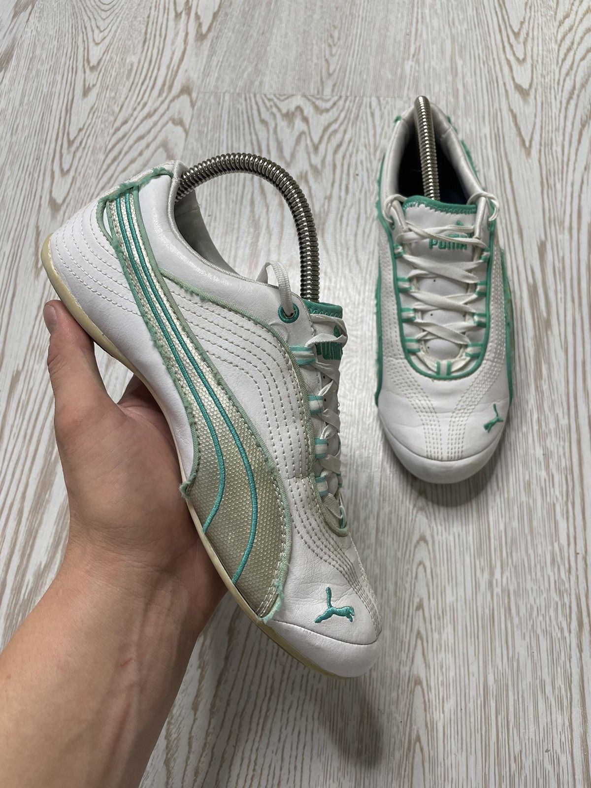 Puma × Vintage Vintage Puma Speed Cat Jil Sander style leather sneakers Size US 7.5 / IT 37.5 - 1 Thumbnail