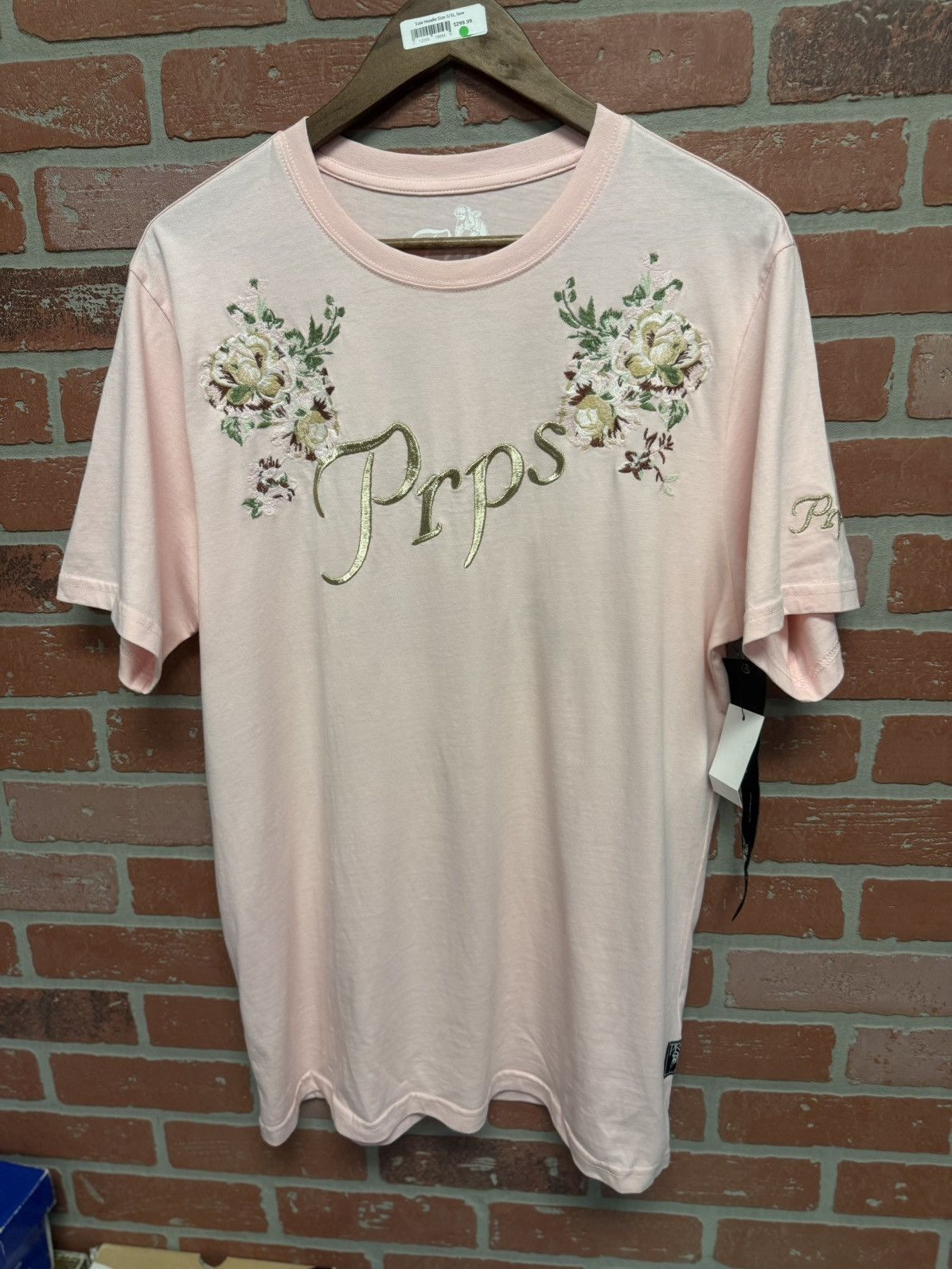 Prps Men’s PRPS Pink Tee Shirt Size Large (NEW) Size US L / EU 52-54 / 3 - 3 Thumbnail