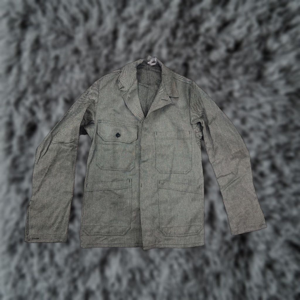 Vintage VINTAGE Wullehus Marsum Sanfor Swiss Chore Workwear Utility Jacket Shirt Mens Size US M / EU 48-50 / 2 - 1 Thumbnail