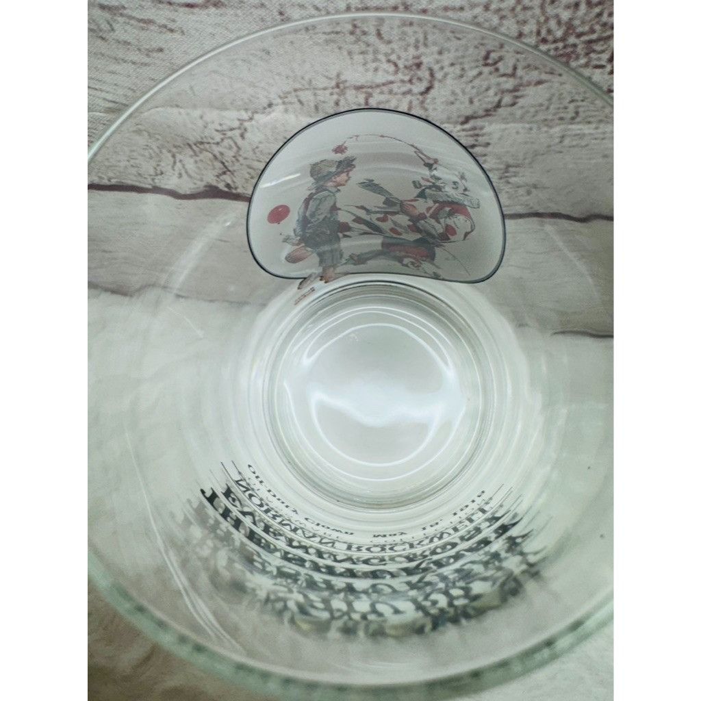 Other Norman Rockwell Saturday Evening Post "OFF-DUTY CLOWN" Glass Size ONE SIZE - 3 Thumbnail