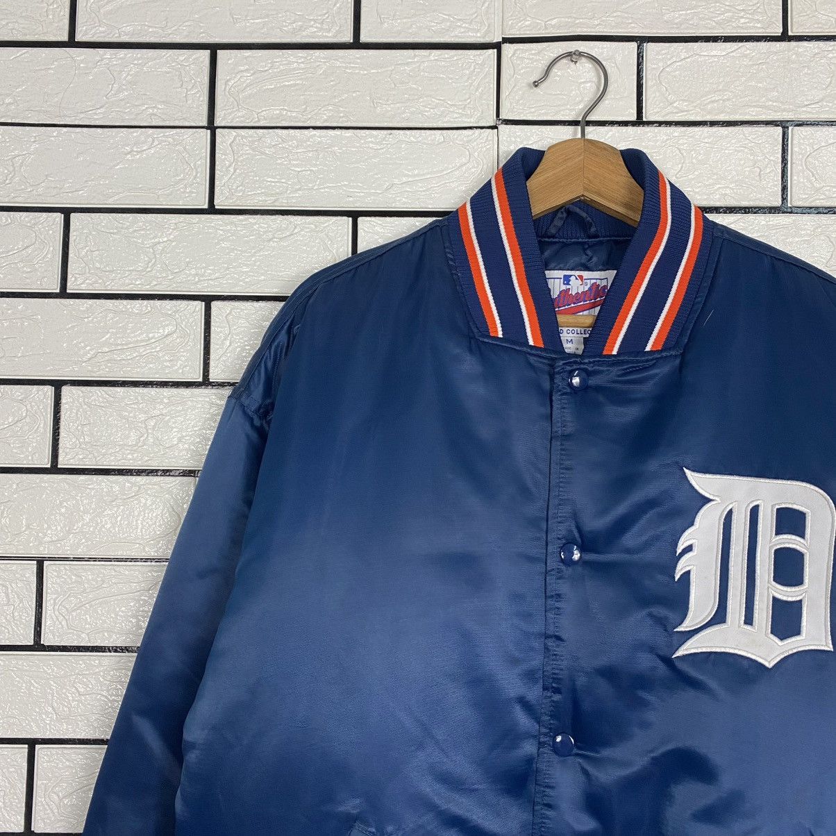 Starter 🔥VINTAGE SATIN BOMBER JACKET MLB NEW YORK STARTER BIG LOGO Size US M / EU 48-50 / 2 - 10 Thumbnail