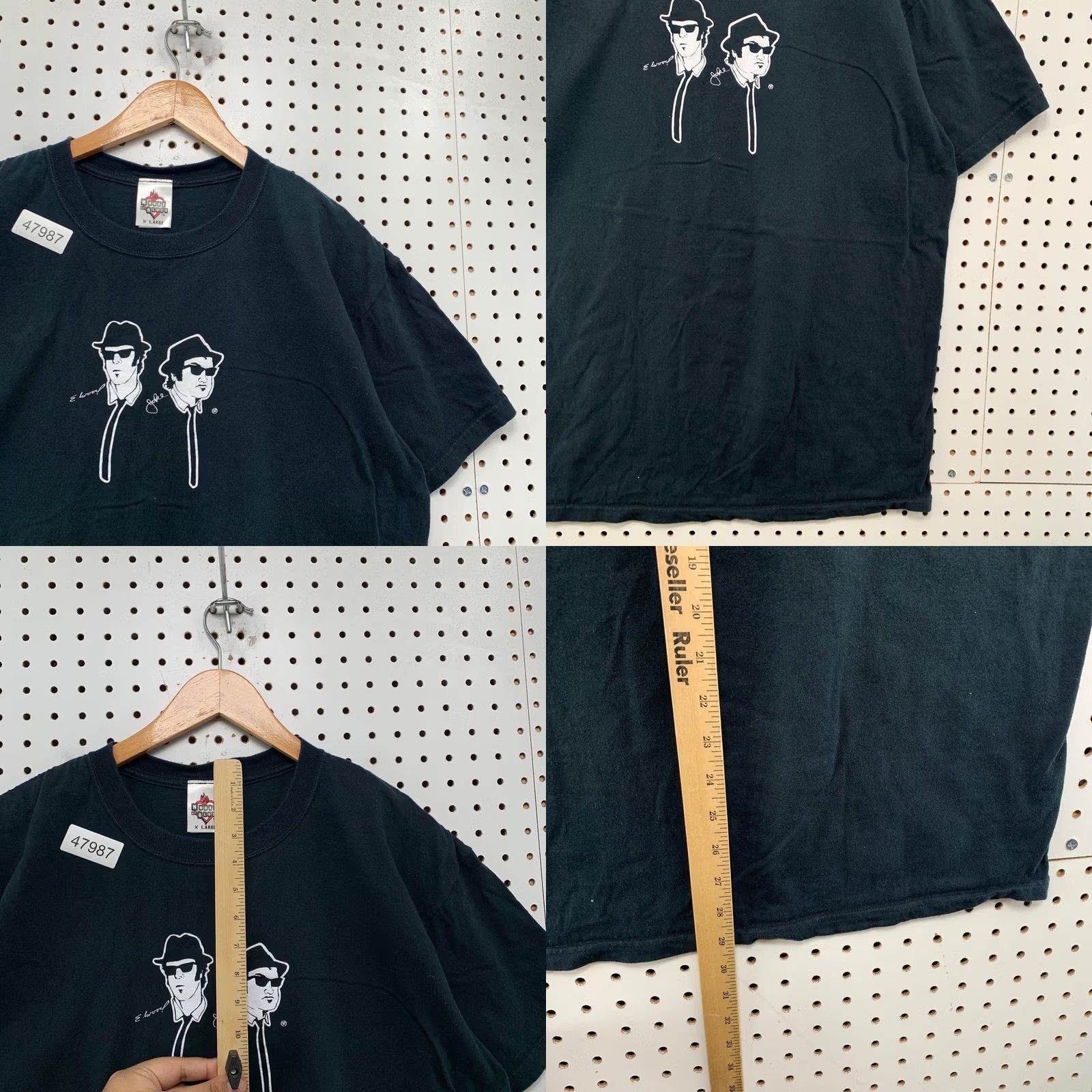 Vintage VINTAGE House Of Blues Shirt Mens XL Black Orlando Short Sleeve On Mission God Shirt Size US XL / EU 56 / 4 - 8 Thumbnail