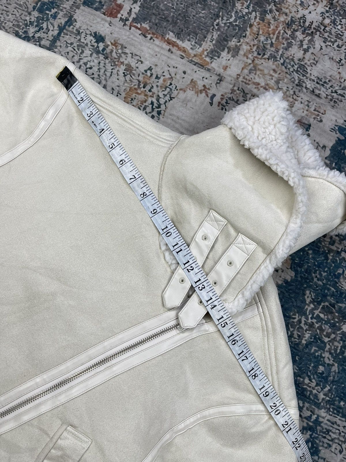 Japanese Brand Mercuryduo AW Faux Shearling Big Collar Bomber Jacket Size M / US 6-8 / IT 42-44 - 15 Thumbnail