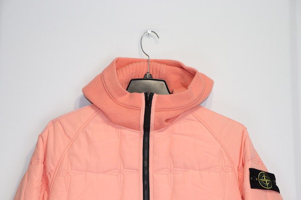 Stone Island o1rshd1 Padded Blouson Down Jacket in Pink Size US M / EU 48-50 / 2 - 3 Thumbnail