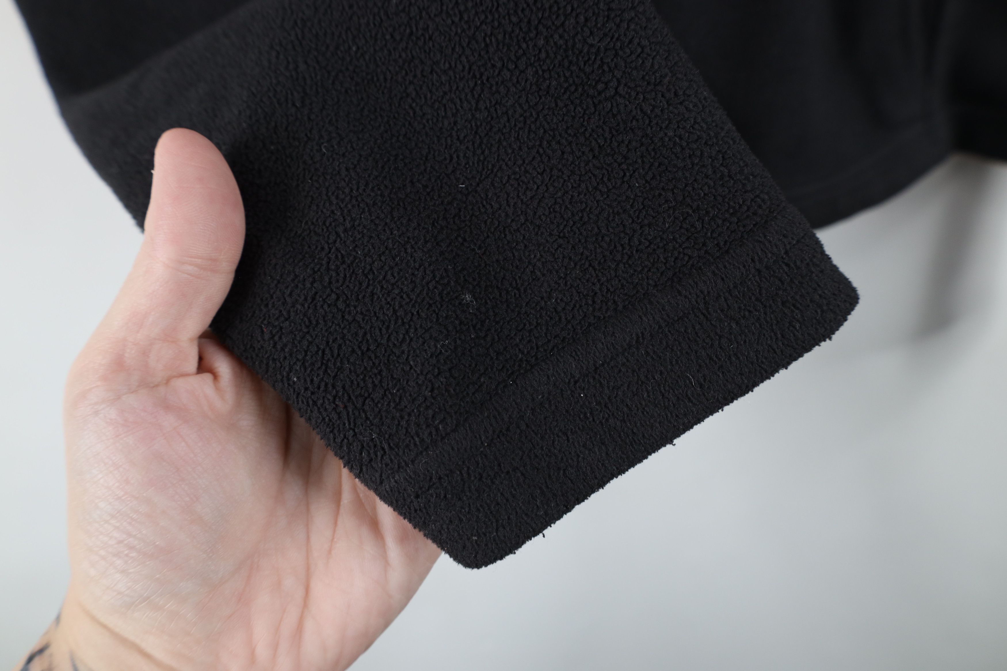 The North Face Vintage Y2K The North Face Half Zip Fleece Hoodie Black Size S / US 4 / IT 40 - 8 Thumbnail