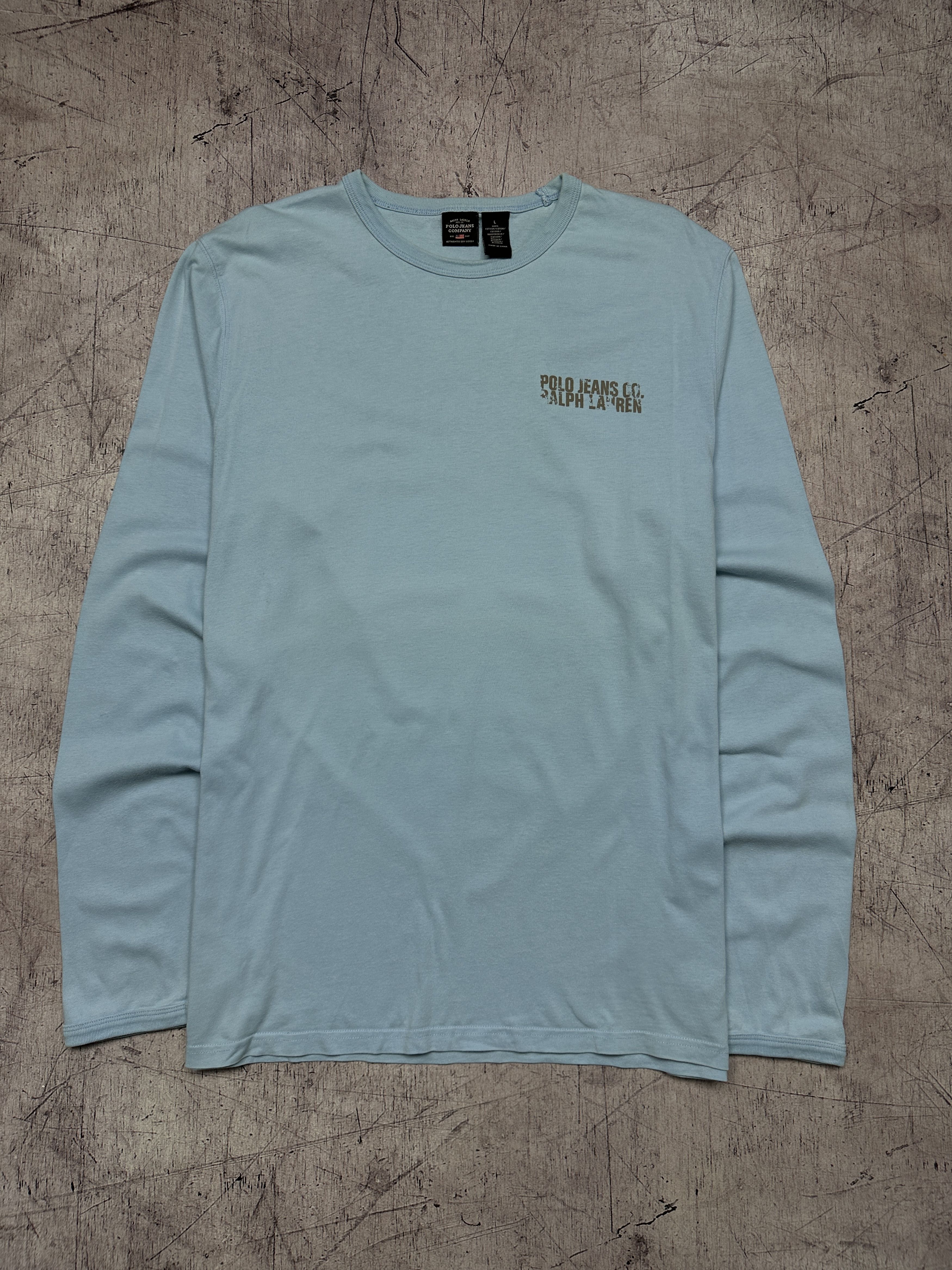 Polo Ralph Lauren Polo Jeans Ralph Lauren Mens Long Sleeve T-Shirt Size US L / EU 52-54 / 3 - 1 Thumbnail