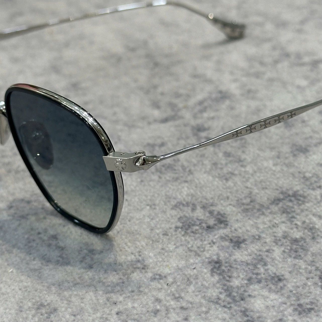 Chrome Hearts CHROME HEARTS BONE PRONE I Black/Shiny Silver Size ONE SIZE - 3 Thumbnail