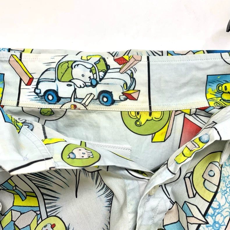 Prada Prada Cartoon printed short-sleeved shirt Size US XXL / EU 58 / 5 - 5 Thumbnail