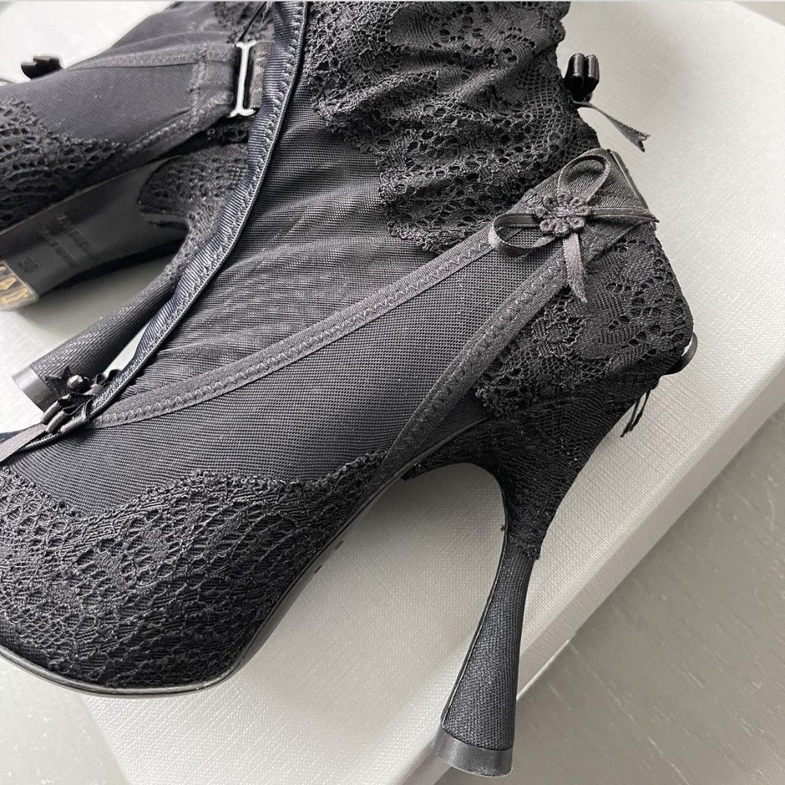Balenciaga Balenciaga FW20 Lingerie Knife Boot Size US 6 / IT 36 - 6 Thumbnail