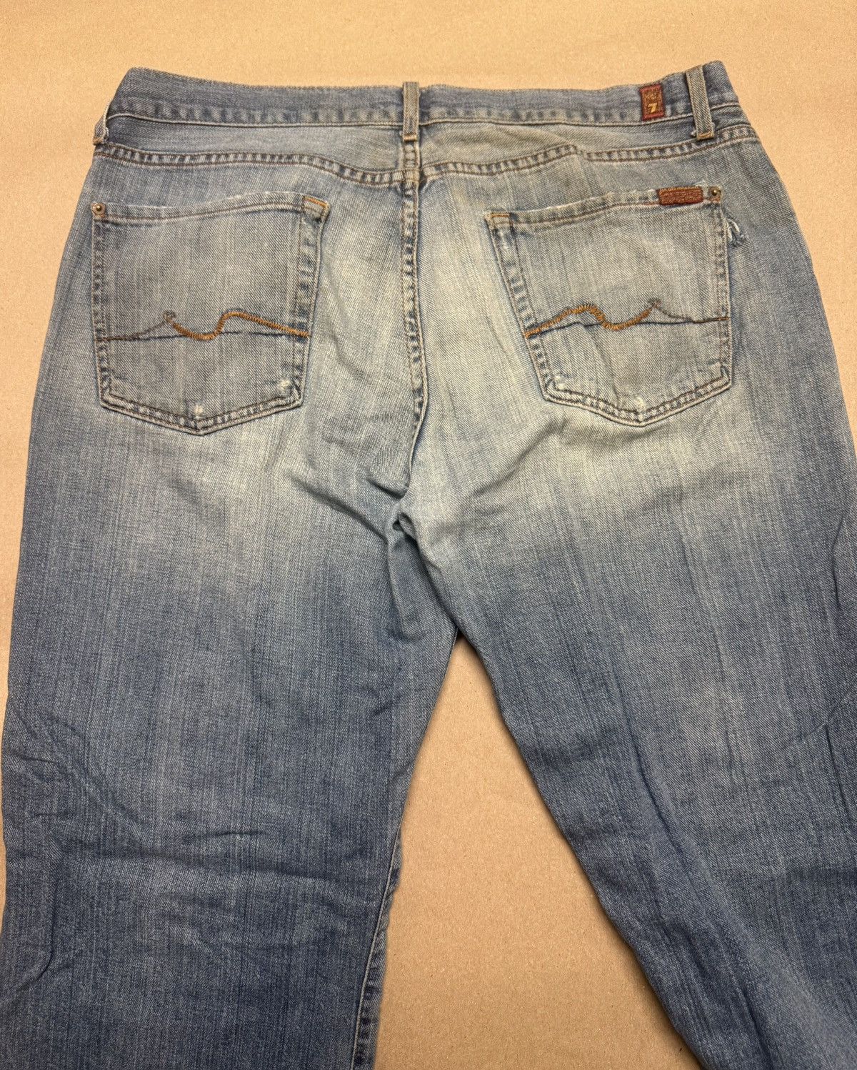 7 For All Mankind Seven 7 For All Mankind Bootcut Jeans Men’s 36 x 33 Rare! Size US 36 / EU 52 - 3 Thumbnail