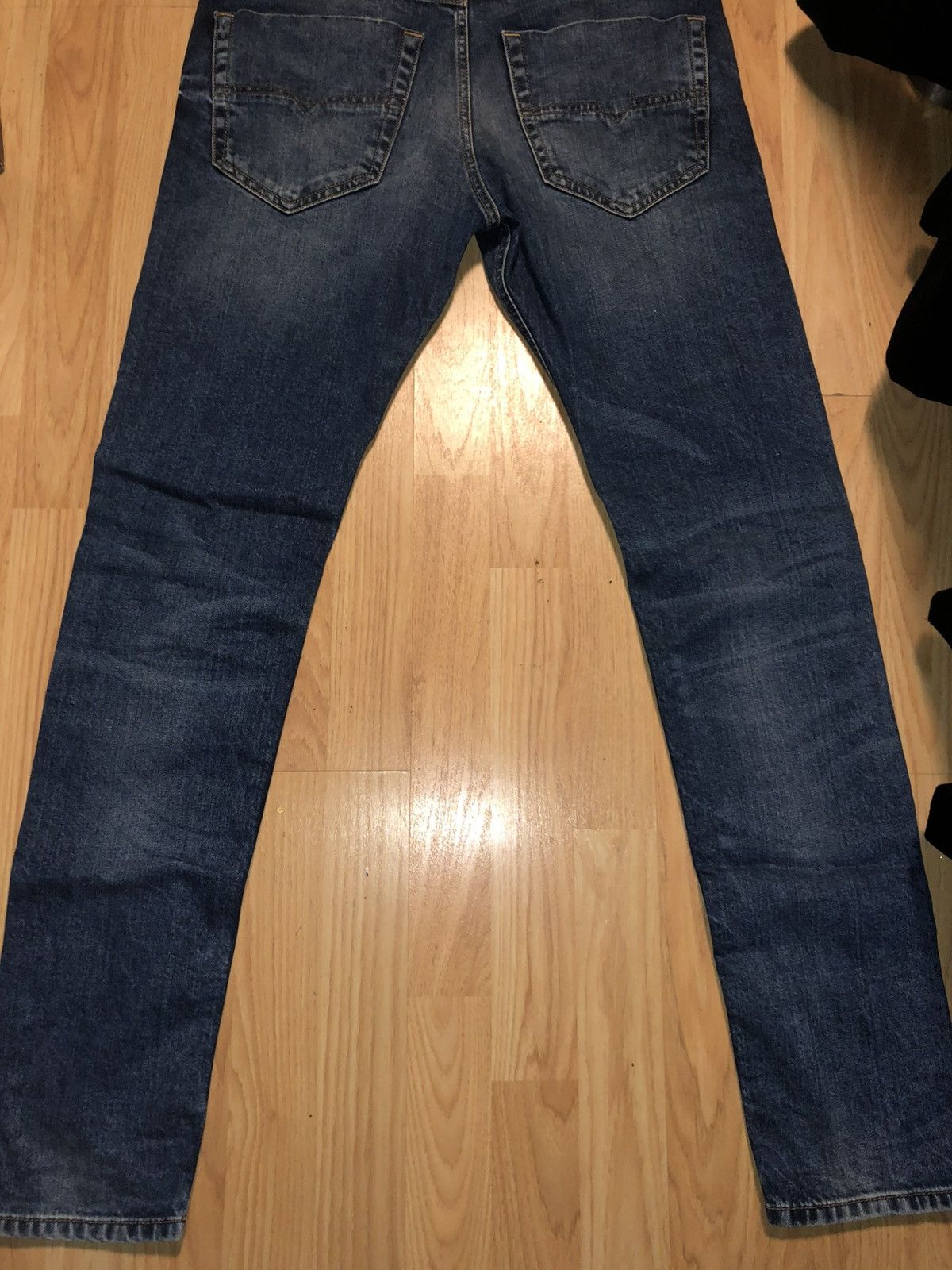 Diesel Diesel Tepphar Distressed Slim Carrot Jeans - Size 30 Size US 30 / EU 46 - 7 Thumbnail