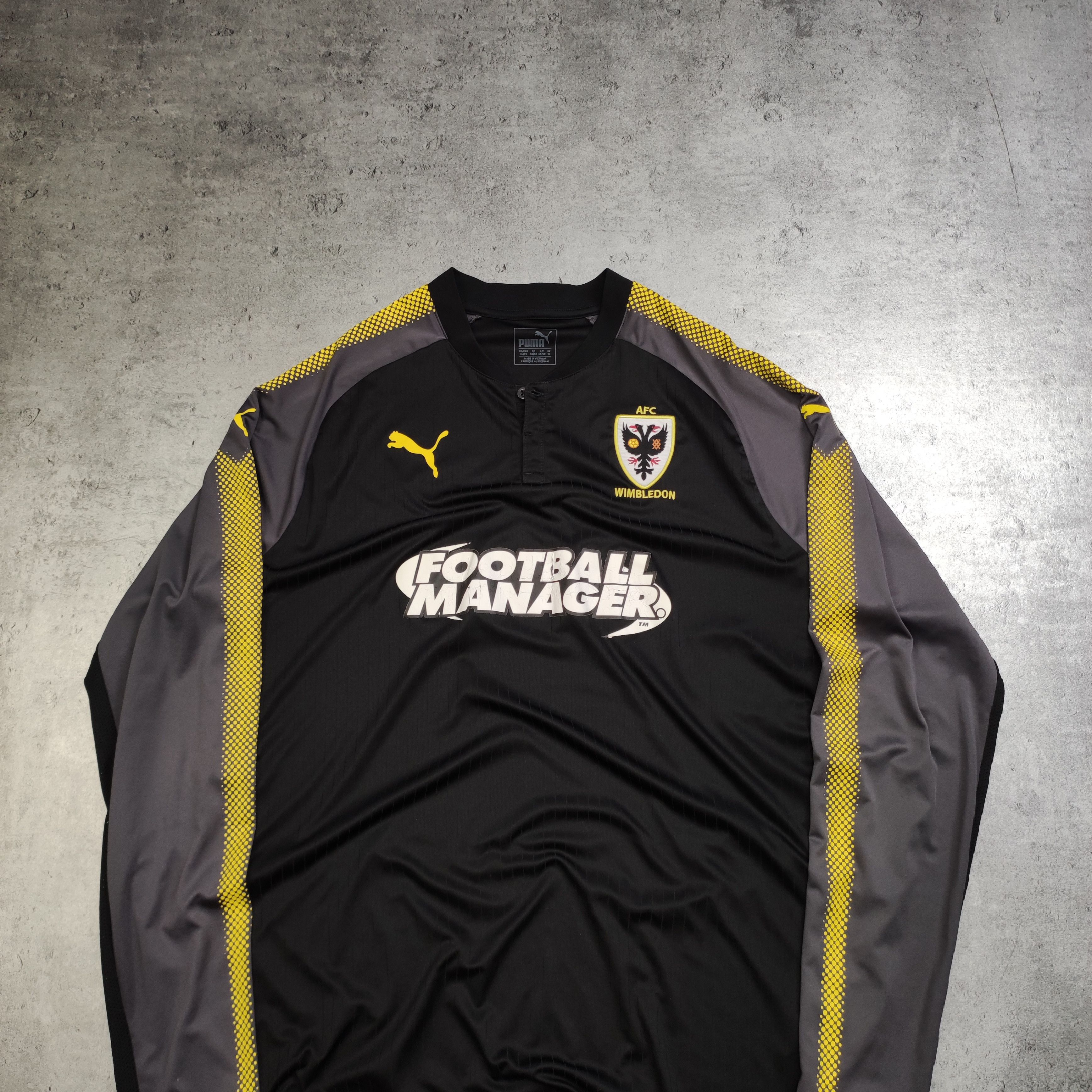 Other RARE Wimbledon FC 18/19 Third Set Longsleeve Player Jersey Size US XL / EU 56 / 4 - 2 Thumbnail