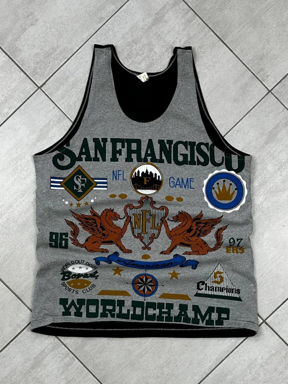 NFL × Vintage Rare NFL San Francisco 1996 Champions 97ers Jersey Size US L / EU 52-54 / 3 - 2 Thumbnail