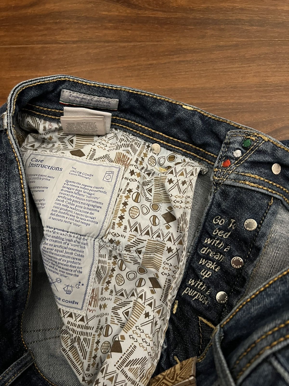 Jacob Cohen Jacob Cohen Luxury J622 Nick Slim Jeans Size US 38 / EU 54 - 13 Thumbnail