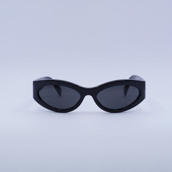 Celine Celine CL40288I 01A MONOCHROMS Sunglasses Black Cat Eye Size ONE SIZE - 3 Thumbnail