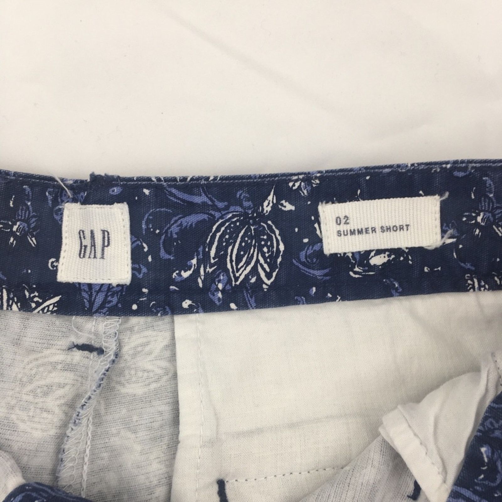Gap NWT Gap Women's Summer Floral Print Shorts Size 2 Size 26" / US 2 / IT 38 - 4 Thumbnail