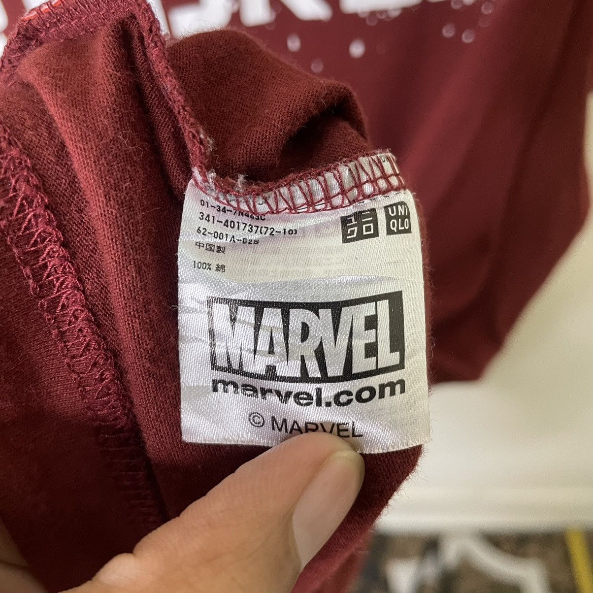 Japanese Brand × Marvel Comics × Uniqlo Uniqlo x Marvel Armored Avenger Collaboration T Shirt Size US XL / EU 56 / 4 - 5 Thumbnail