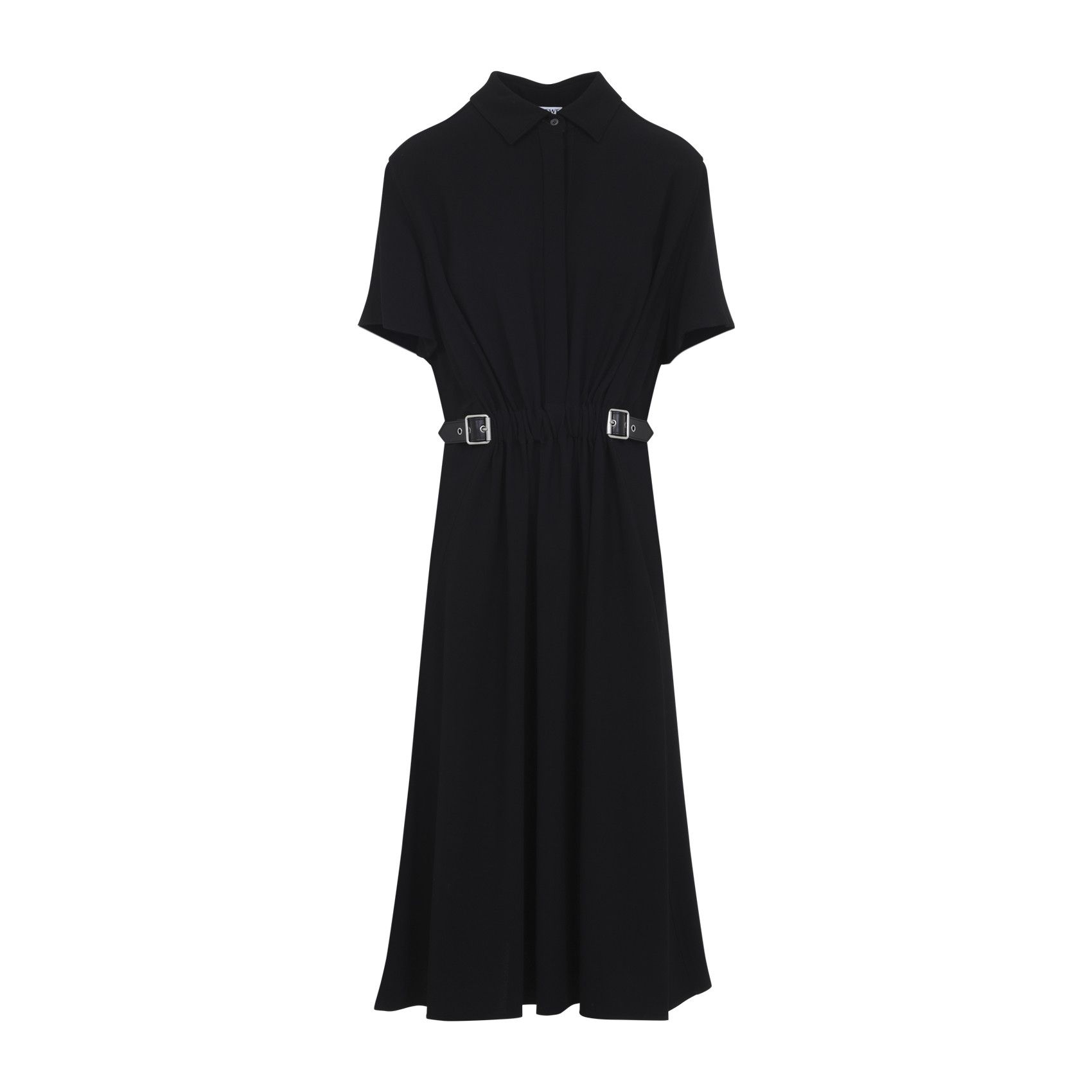 Loewe Loewe Belted Midi Dress Size S / US 4 / IT 40 - 1 Thumbnail