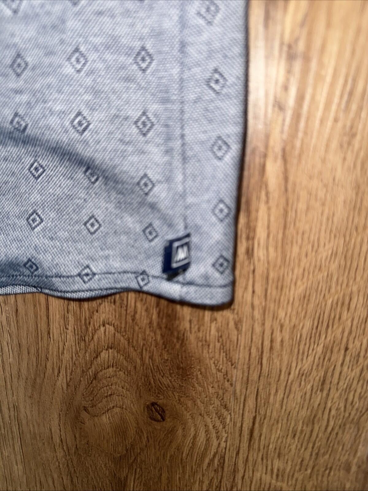Mizzen+Main Mizzen+Main Classic Fit Performance Short Sleeve Diamond Size US L / EU 52-54 / 3 - 8 Thumbnail