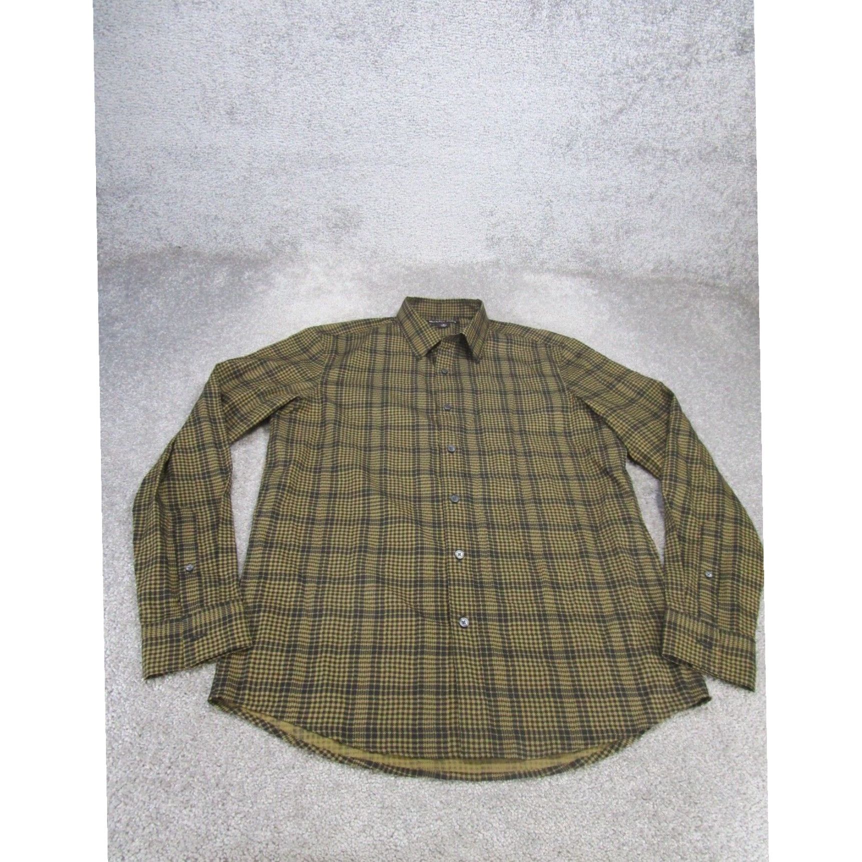 Michael Kors Michael Kors Mens Shirt Medium Brown Cotton Button Up Size US M / EU 48-50 / 2 - 1 Thumbnail