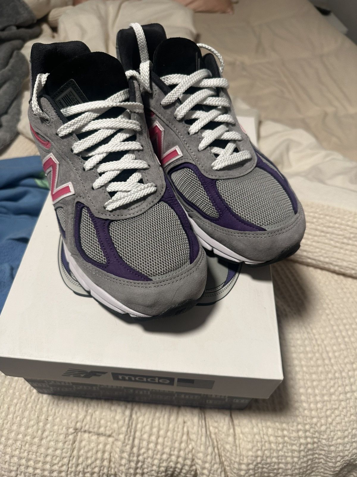 Kith × New Balance New balance 990v4 United Arrows & Sons Size US 10 / EU 43 - 1 Thumbnail