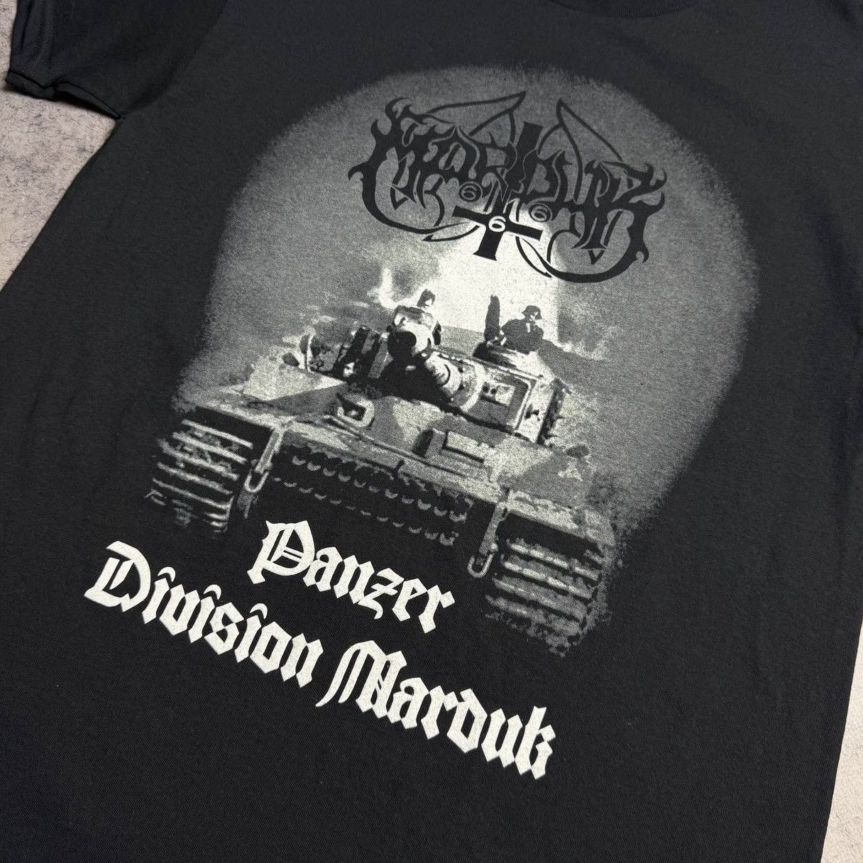 Band Tees Rare Marduk Panzer Division T Shirt Size US L / EU 52-54 / 3 - 3 Thumbnail