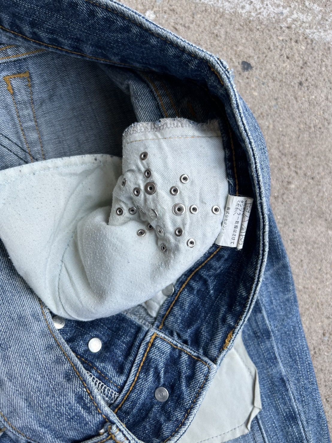 Vintage Vintage Sanford Studded Jeans Distressed Grunge Size US 32 / EU 48 - 4 Thumbnail