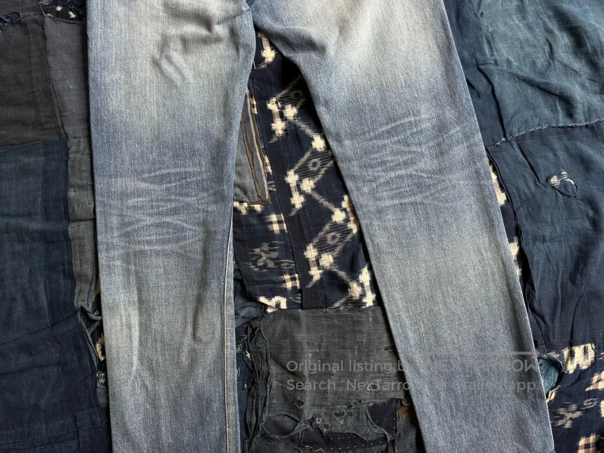 Dior DIOR Washed Distressed Straight. Size US 31 - 6 Thumbnail