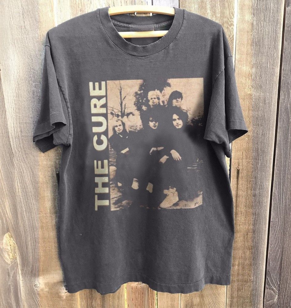 Other The Cure 90s Vintage Unisex Charcoal T-shirt Size US L / EU 52-54 / 3 - 1 Preview
