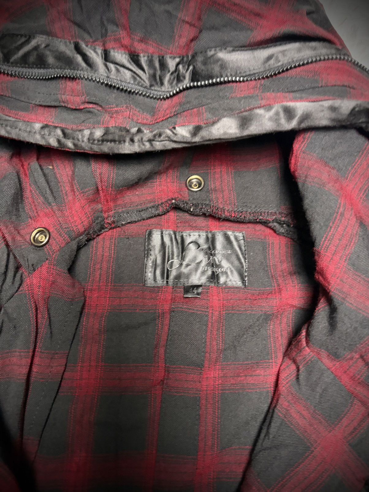Hysteric Glamour Rare 2000s Jackrose luvmaison punk asymmetrical bono jacket Size US S / EU 44-46 / 1 - 3 Thumbnail