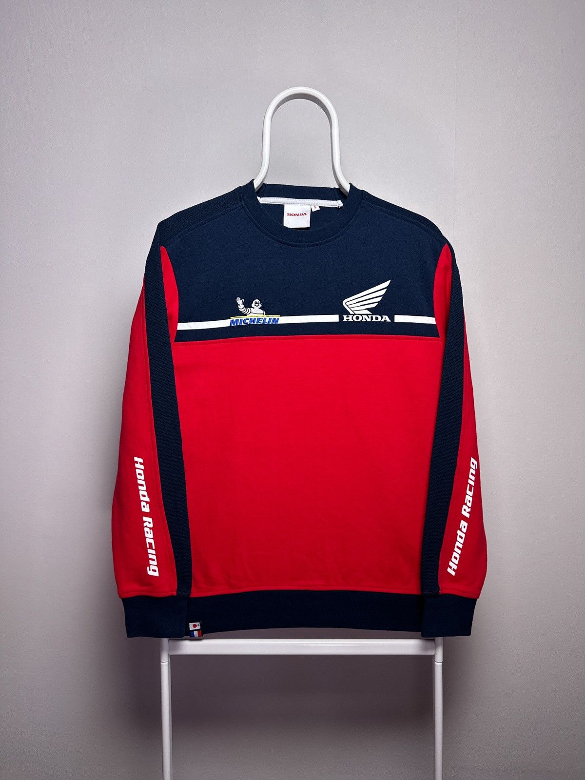 Honda Honda Racing Motorcycle Michelin Sweatshirt Size US S / EU 44-46 / 1 - 1 Thumbnail