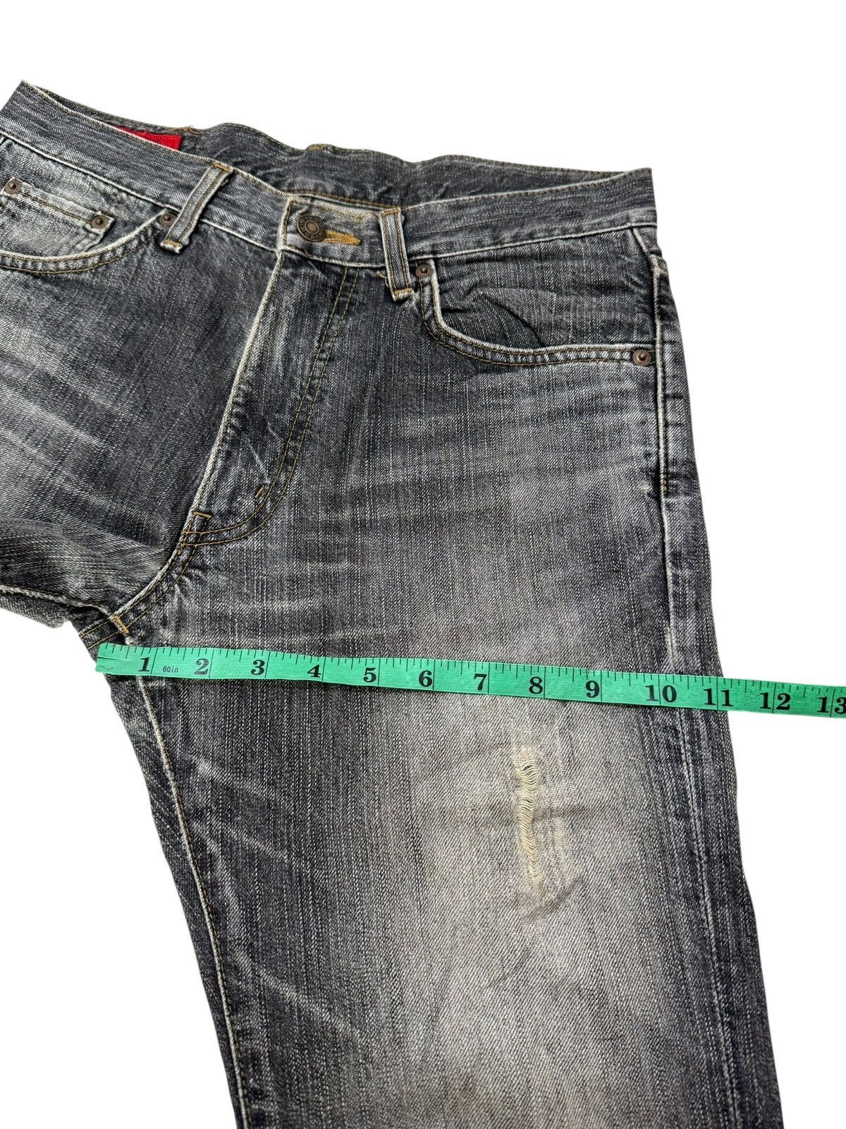 Edwin Flared Jeans Edwin 503 Japan Distressed Boot Cut Denim Size US 29 - 8 Thumbnail