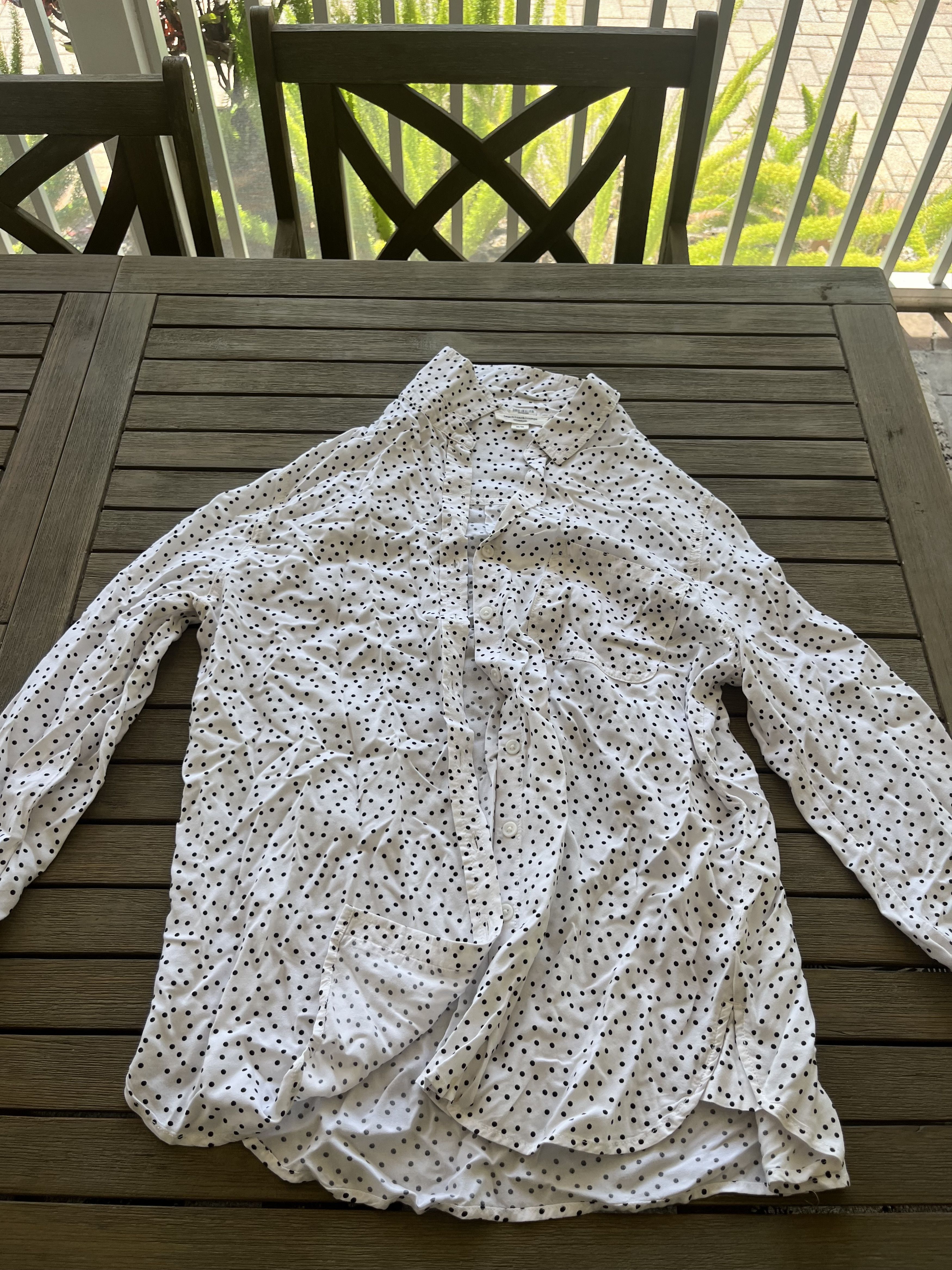 Vintage BeachLunchLounge Button Up Spotted shirt Size M / US 6-8 / IT 42-44 - 1 Thumbnail
