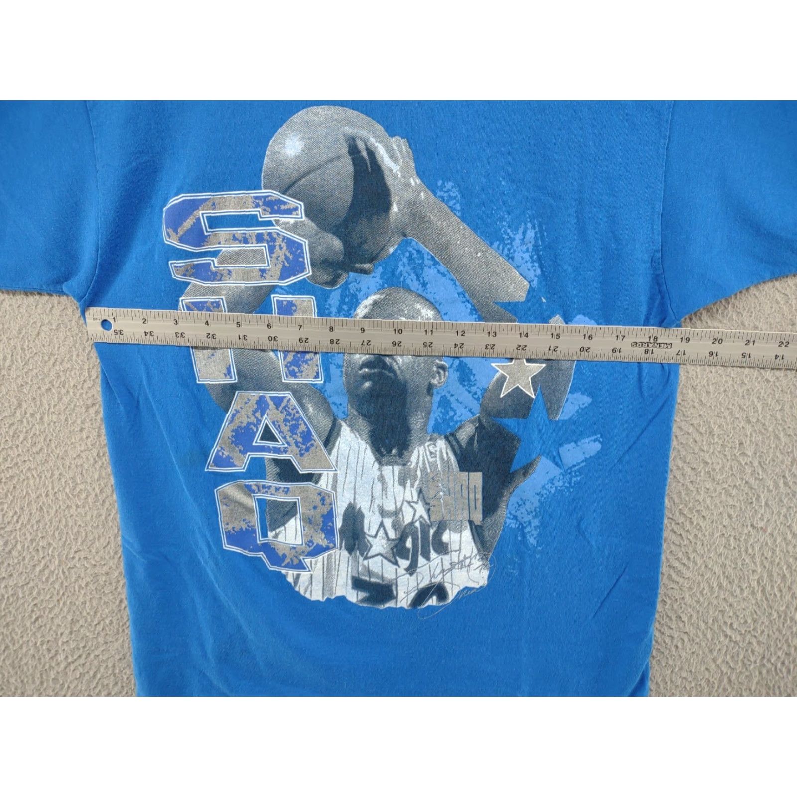 Reebok VTG Reebok T-Shirt Orlando Magic Shaq Single Stitch 90s Mens M USA Multicolor Size US M / EU 48-50 / 2 - 6 Thumbnail