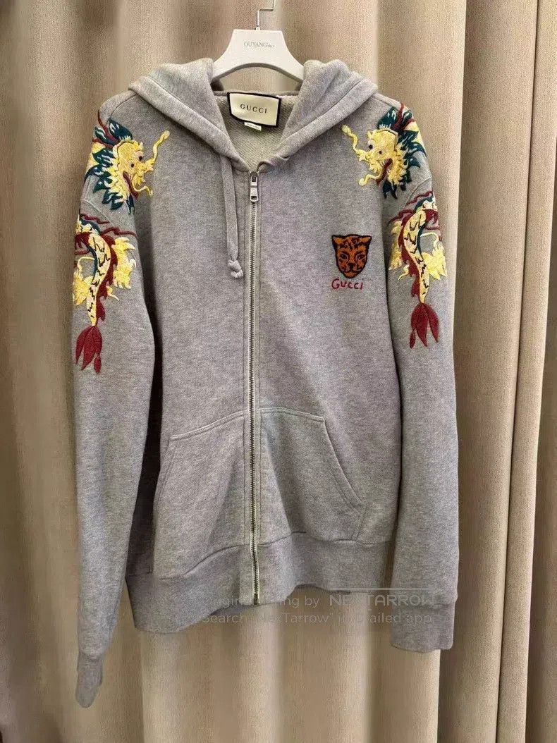 Gucci Gucci Double-shoulder embroidered Dragon Year jacket Size US XS / EU 42 / 0 - 1 Thumbnail