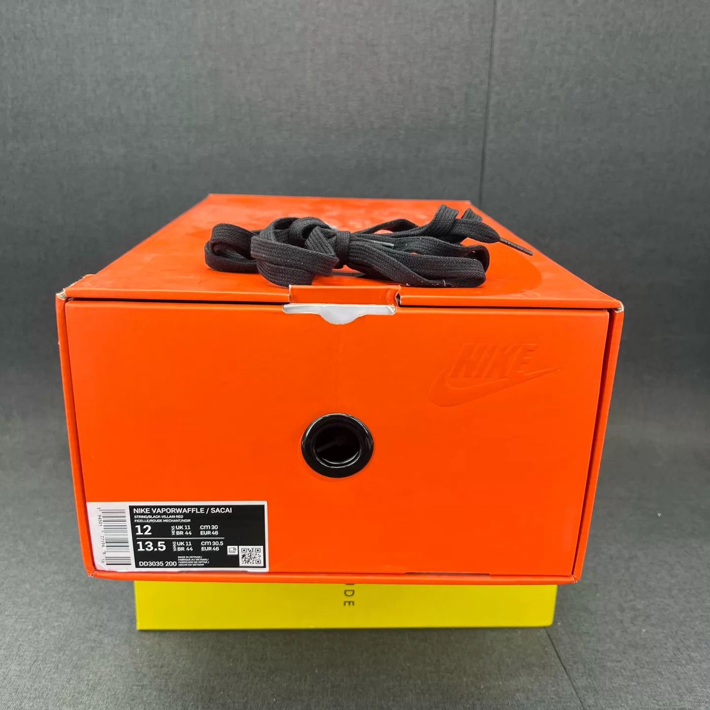 Sacai sacai vaporwaffle burgundy 46 like new original box Size US 13 / EU 46 - 9 Thumbnail