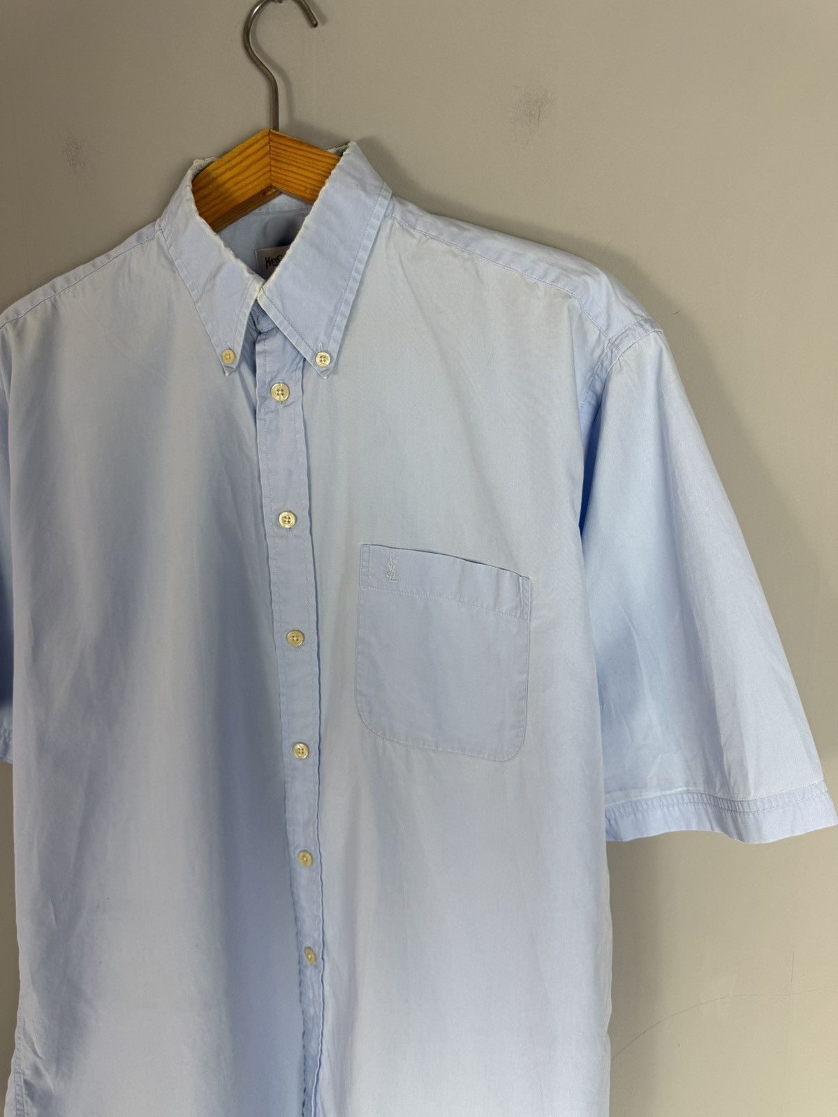 Yves Saint Laurent Vintage YSL Yves Saint Laurent shirt Size US M / EU 48-50 / 2 - 2 Thumbnail