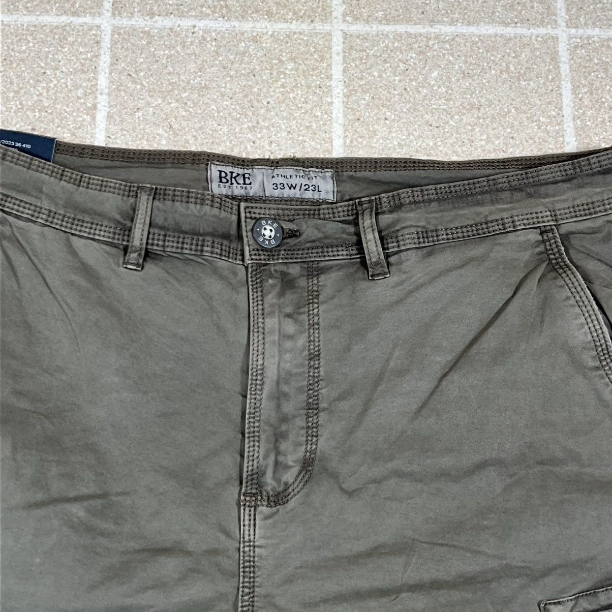 BKE NEW Buckle BKE Cargo Shorts Men 33 Daniel skater Grey Olive Size US 33 - 2 Thumbnail